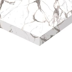 Kaboodle 20 x 300 - 600mm Single Calcutta Gloss Square Edge Benchtop