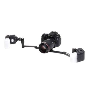 Photomed R2 Dual Point Wide Angle Flash Bracket For Universal DSLR Cameras