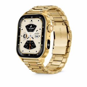 Hd Smart Watch For Men & Women – Bluetooth Call, Ai Voice Assistant, Health & Fitness Tracker, Sports Monitor Gold Steel