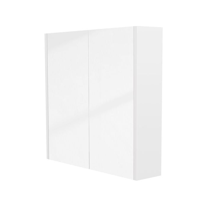 CIBO 750mm White Tonic Mirrored Shaving Cabinet