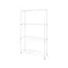 Pinnacle 1800 x 900 x 300mm White 4 Tier Adjustable Shelving Unit