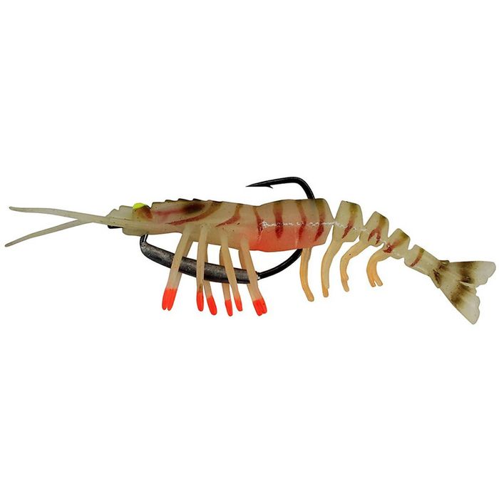 Zerek 3 Inch Live Shrimp Hot Legs Soft Plastic Fishing Lure (Colour 32)
