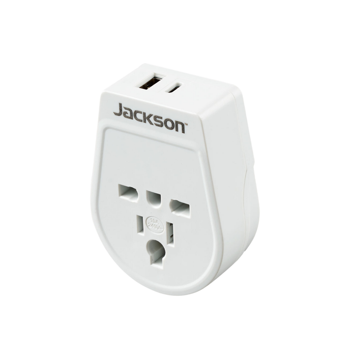 Jackson Inbound Slim Travel Adaptor USBA/C