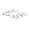 Cambro Gastronorm Drain Shelf Polycarbonate Clear 1/6 Commercial Kitchen Food Storage