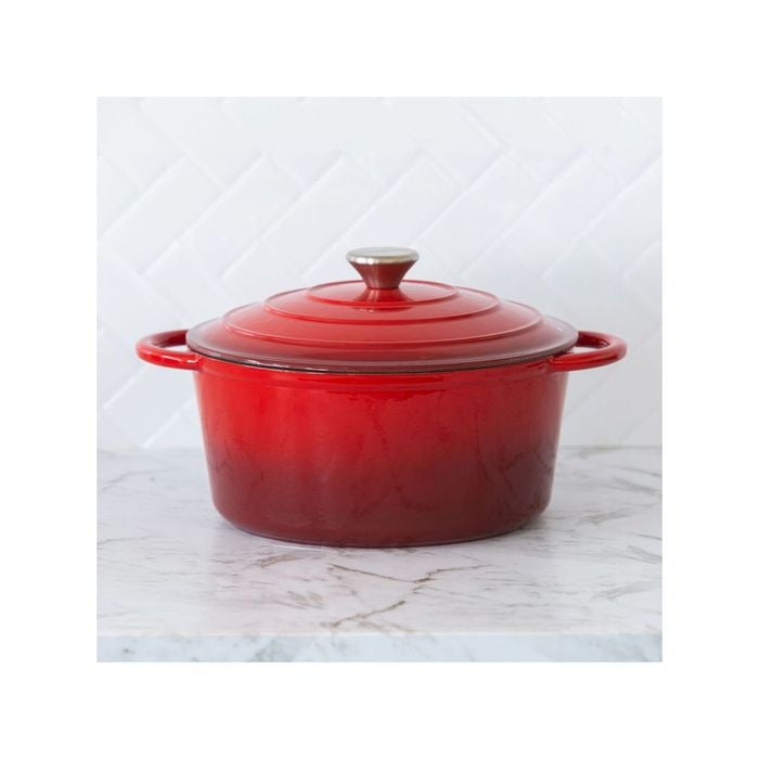 Healthy Choice 26cm Enamelled Cast Iron French Oven Casserole