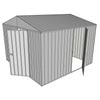 Build-a-Shed 3.0 x 3.0 x 2.3m Gable Single Hinged Side Door Shed - Zinc