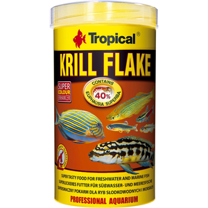 Tropical Fish Food Krill Flakes 100ml