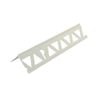 Siniat 2.5mm nib 32 x 3000mm PVC External Render Trim - 32 x 3000mm 2.5mm