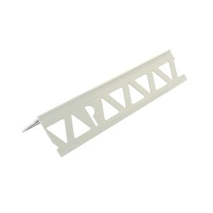 Siniat 2.5mm nib 32 x 3000mm PVC External Render Trim - 32 x 3000mm 2.5mm
