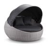 Outdoor Newport Round Wicker Daybed With Canopy - Kimberly