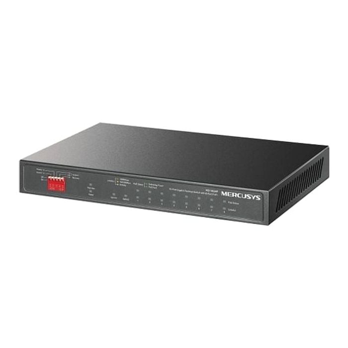 Mercusys Ms110gmp 10-port Gigabit Desktop Switch With 8-port Poe+