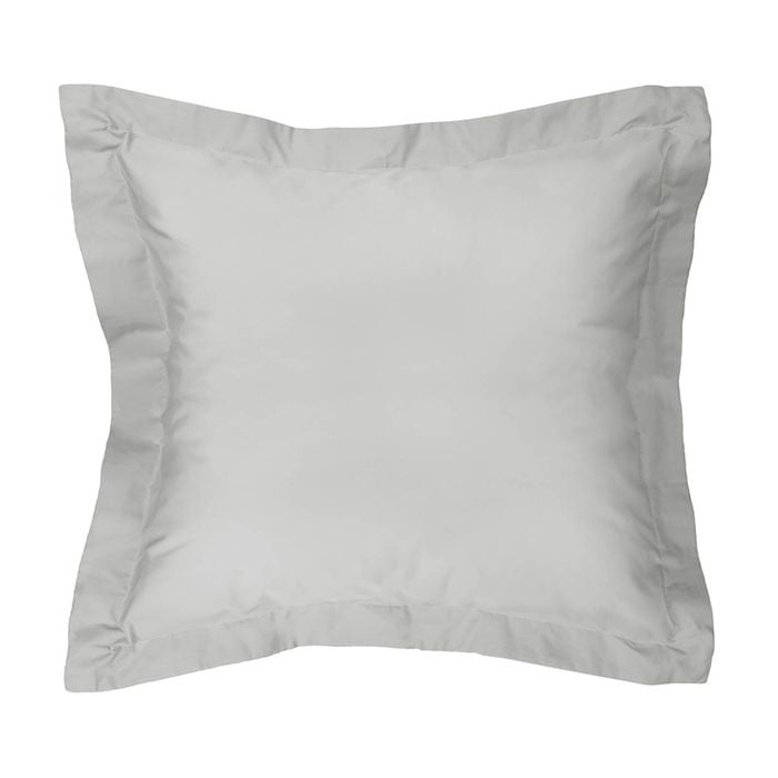 Algodon Euro Pillowcase 300TC Cotton Silver