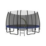 Kahuna Twister 12ft Springless Trampoline - Blue
