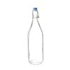 Olympia Flip Top Water Bottles Glass Swing Top 1ltr Pack Of 6