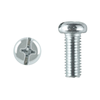 Pinnacle M4 x 20mm Zinc Plated Round Head Bolts And Nuts - 16 Pack