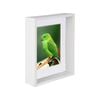 Nicola Spring 8" X 10" 3d Deep Box Photo Frame With White 5" X 7" Mount
