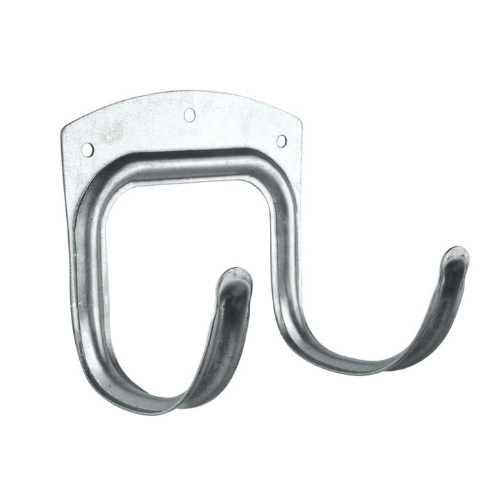 Pinnacle Large Galvanised Double Utility Hook - 5 Pack