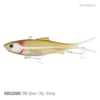 Samaki Vibelicious Fork Tail Vibe 100mm Soft Plastic Fishing Lure Whitebait
