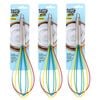 3PK Tasty Non-Stick Silicone Whisk Baking/Cooking Utensil 34cm