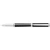 Sheaffer Intensity Fountain Pen Office Stationery Med Nib Carbon Fiber/chrm