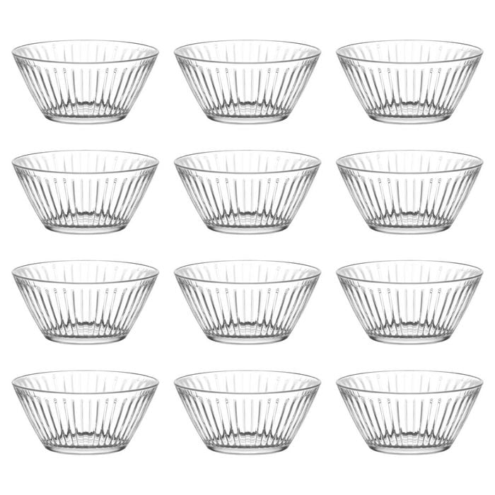 LAV Hestia Glass Snack Bowls - 10.5cm - Pack of 12