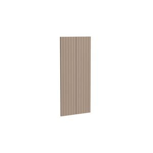 Kaboodle 600mm Raw Board V-Groove Medium Pantry Doors - 2 Pack