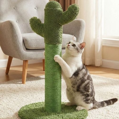 Pawz Cactus Cat Tree Kitten Scratcher Toy