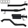 Ignite Exhausts Dpf Back For Mazda Bt50 B30b 3l With High Flow Sports Muffler 409 Stainless Steel