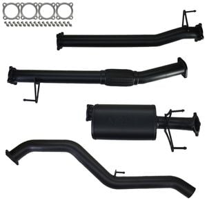 Ignite Exhausts Dpf Back For Mazda Bt50 B30b 3l With High Flow Sports Muffler 409 Stainless Steel