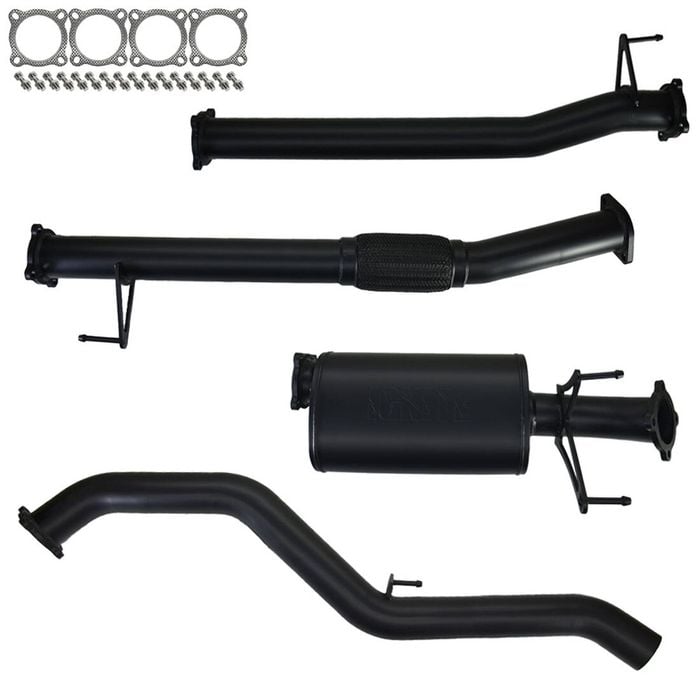 Ignite Exhausts Dpf Back For Mazda Bt50 B30b 3l With High Flow Sports Muffler 409 Stainless Steel