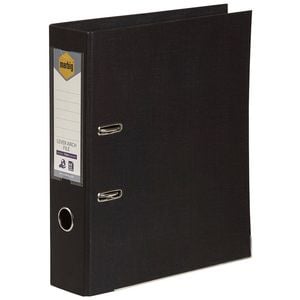 Marbig Lever Arch File 75mm (A4) (Black)