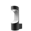 CLA Lighting Seth Exterior LED Matt Black Surface Mounted Wall Light IP54