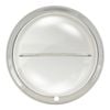 Torco 14 Inch Chrome Hub Caps - Universal Hollywood Style w/Bar Moon Wheel Hub Cover Set of 4