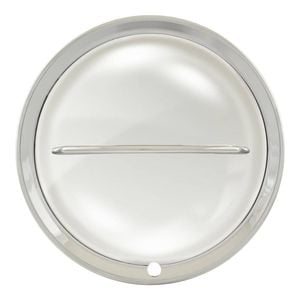 Torco 14 Inch Chrome Hub Caps - Universal Hollywood Style w/Bar Moon Wheel Hub Cover Set of 4