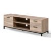 Artiss TV Unit Oak 132cm