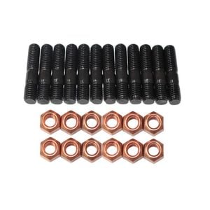 12 Pcs M8x1.25x40mm High Tensile Stud Kit For Manifold & Turbo