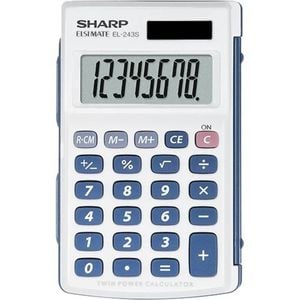 Sharp El-243SB Electronic Calculator