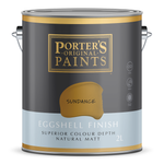 Porter's 2L Sundance Eggshell Finish Broadwall Washable Paint