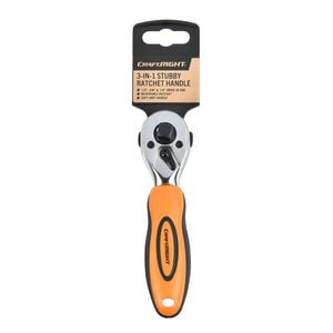 Craftright 3-in-1 Stubby Ratchet Handle