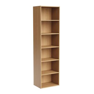 Kaboodle 200-299mm Oak Latte Customisable Deep Tall Med Pantry Open Shelf