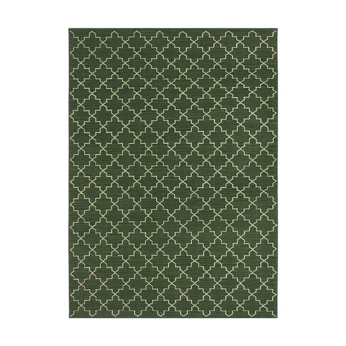 Colorscope moroc fl contemporary indoor rug moroccan tile wool forest 250x300cm