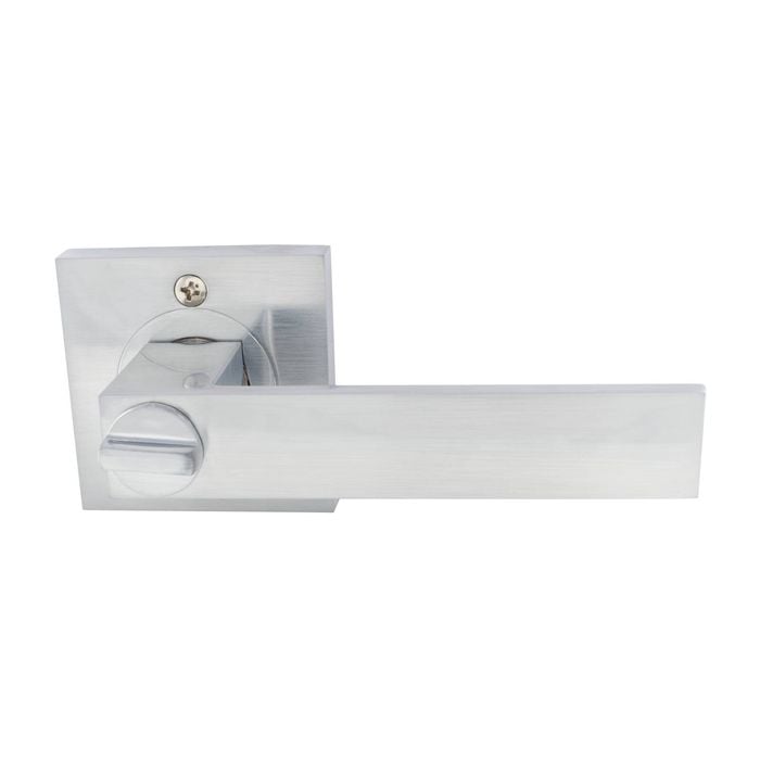 Lemaar 65mm Satin Chrome Javea Entrance Set 22300SC