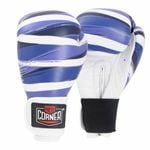 RCB Red Corner Boxing Sparring Gloves - Stripes Blue