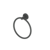 Greens Gun Metal Zola PVD Towel Ring