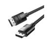 Ugreen Dp Male To Male Dp1.4 8k Round Cable Abs Shell 1.5m Black