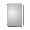 Barelli 900 x 600mm Black Signature Framed Rectangular Front Edge-Lit LED Mirror