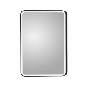 Barelli 900 x 600mm Black Signature Framed Rectangular Front Edge-Lit LED Mirror