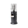 Mimosa Black Matte Outdoor Area Gas Heater
