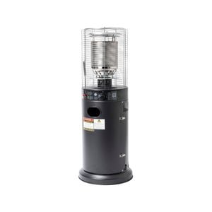 Mimosa Black Matte Outdoor Area Gas Heater