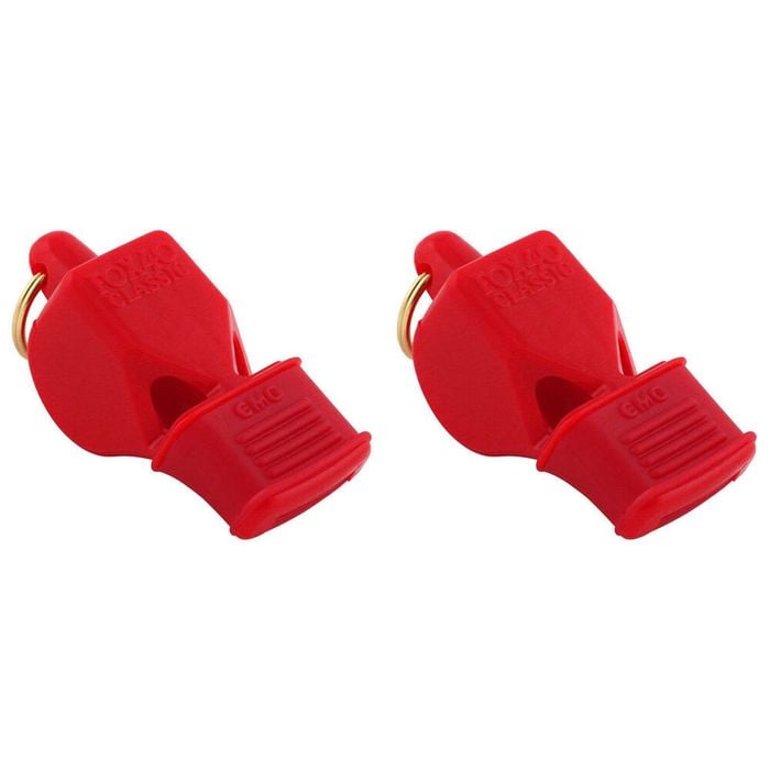 2PK Fox 40 Summit Classic CMG Whistle Outdoor Sports Accessory Red